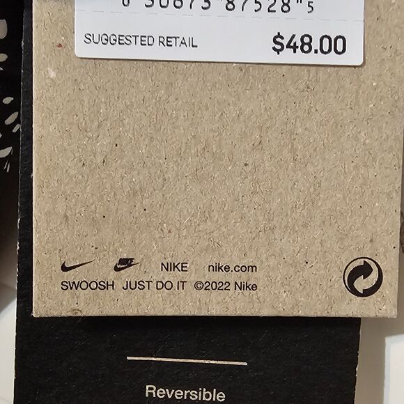 Nike Women's Adventure Reversible High Waist Cheeky Bottom in Black Medium - Picture 7 of 9